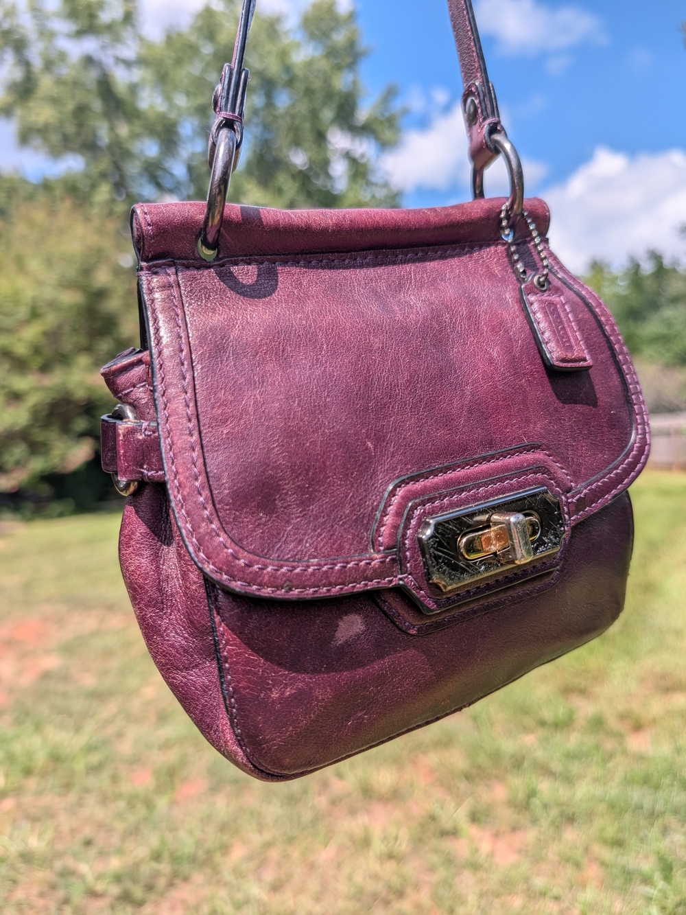 Y2K Coach Kristin mini crossbody
